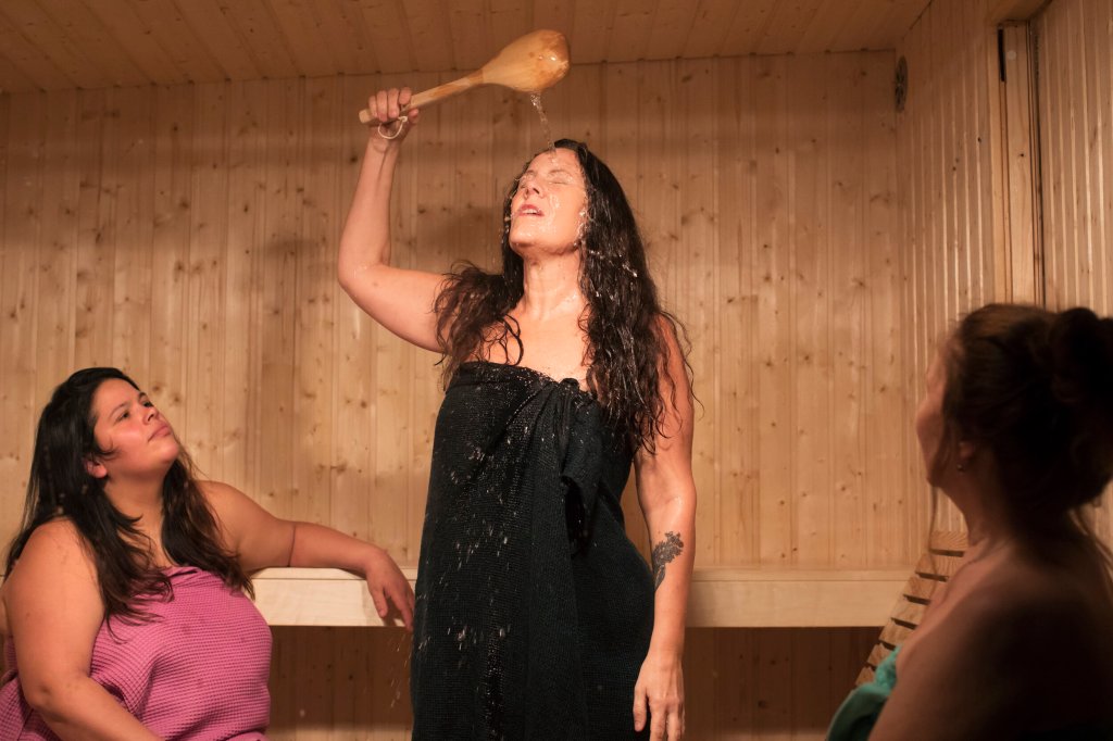 Bastuklubben, Ögonblicksteatern. Fotograf Elin Berge